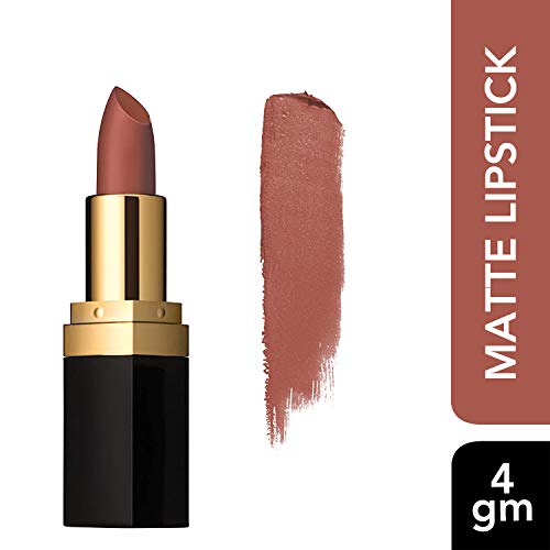 Image of Iba Long Stay Matte Lipstick for Women- M15 Cinnamon Chai, 4g | Creamy Matte Finish & Smooth Texture | Long-Lasting | Hydrated Lips | Enriched with Vitamin E | Intense Colour & Highly Pigmented | Lip Makeup