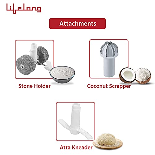 Compare Lifelong Classic Table Top Wet Grinder 2L, 150 W with Coconut