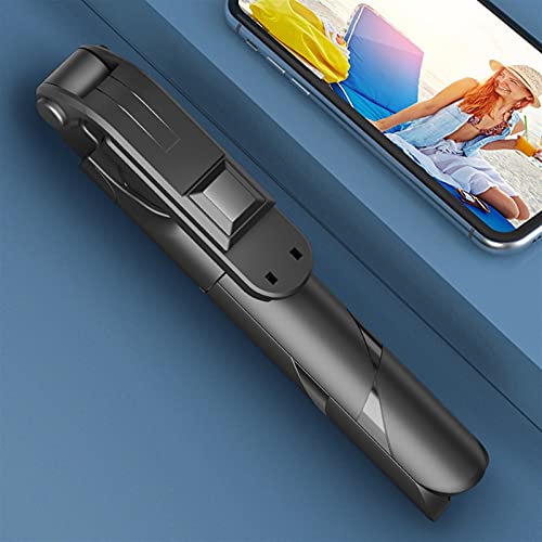 Mini trípode plegable SCRUBY y palo selfie Bluetooth negro para móvil 7