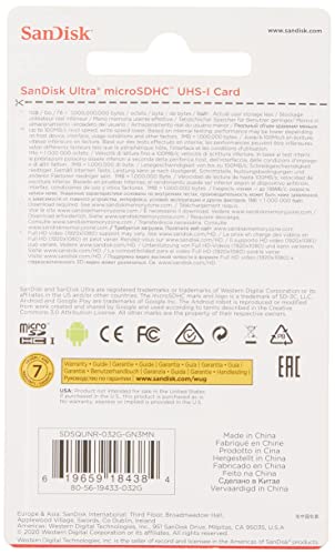 Image of SanDisk Ultra microSDHC 32GB 100MB /s Class 10 UHS-I