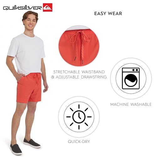 Short hybride actif de qualité Quiksilver imperméable et stretch
