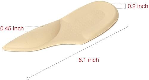 Miniatura 8 de Plantillas 2 en 1 para fascitis plantar con soporte de arco, Claro