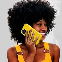 kwmobile Handyhülle für iPhone 15 Hülle, für iPhone 15 Case - Hülle Silikon - kabelloses Laden - Strahlend Gelb – Ansicht 5
