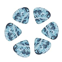 Ensemble de 12 médiators de guitare poisson et poulpe pour guitare acoustique, guitare électrique, contrebasse, ukulélé - Les Beatles, Paul McCartney, John Lennon, RIngo Starr, George Harrison Ensemble de 12 médiators de guitare poisson et poulpe pour guitare acoustique, guitare électrique, contrebasse, ukulélé – Image 2