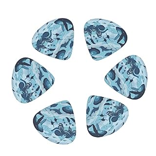 Ensemble de 12 médiators de guitare poisson et poulpe pour guitare acoustique, guitare électrique, contrebasse, ukulélé - Les Beatles, Paul McCartney, John Lennon, RIngo Starr, George Harrison Ensemble de 12 médiators de guitare poisson et poulpe pour guitare acoustique, guitare électrique, contrebasse, ukulélé – Image 2