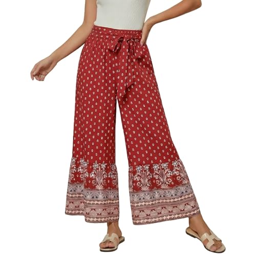 Pantalon de yoga femme ample qui affine la silhouette avec élégance