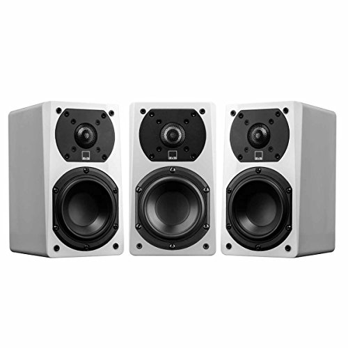 SVS Prime Satellite Speakers (3-Pack) (Piano Gloss White)