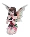 Pacific Giftware Fairy Garden Flower Fairy with Ladybug Decorative Mini Garden of Enchantment Figurine 3 Inch