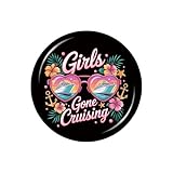Girls Gone Cruising 2026 Badge Decor Fashion Gifts for Backpacks