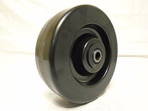 6" X 2" Phenolic Caster Wheel 1200lb with Roller Bearing & Free 1/2" Bushing