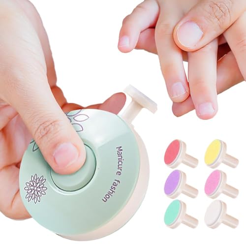 電動爪やすり ベビー 赤ちゃん (グリーン)