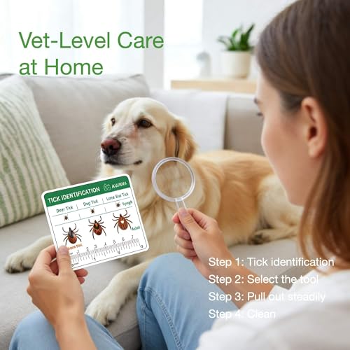 AHHOMATATA 10-in-1 Tick Remover Kit