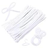 160 Pieces White Pipe Cleaners, Christmas Craft Pipe Cleaners, Pipe Cleaners Chenille Stem, Pipe Cle