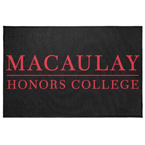 Campus Lab Macaulay Honors College Doormat, 20” x 31.5”, Mark, Low Profile