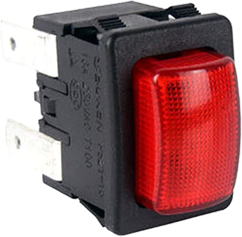 Interrupteur rocker rouge à 4 broches pour restaurer vos appareils ménagers