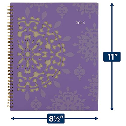 Cambridge 2024 Weekly & Monthly Planner, 8-1/2" X 11", Large, Vienna (122-905-24) #TOP5