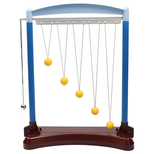 Pendulum Ball Type Physics Experiment Equipment.Forced Vibration And Resonance Demonstrator.W/5 Motive Swinging Balls.Plastic Ma