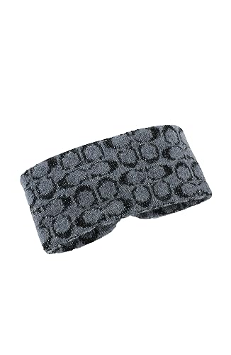 Serre-tête Coach métallisé Sig C Jacquard noir en taille unique pour femme