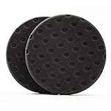 Lake Country CCS Black Foam Finishing Pad, 2 Pack, 5.5 Inches x 0.875 Inches