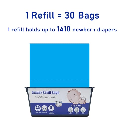 Bolsas de recambio para pañales 120 unidades miniatura 3