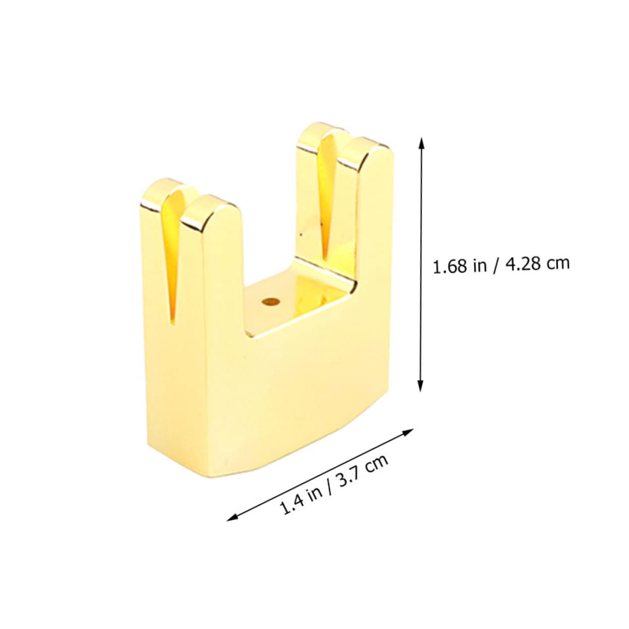 SUPVOX Cello Practice Mute Durable Metal Replacement Mute for Violoncello Accessory for Beginners Stringed Instrument Parts Easy Installation for Practice Sessions