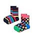 Produktbild Happy Socks Jungen 2-pack kinderen stripe sokken Socken, Blau, 4-6 Jahre EU