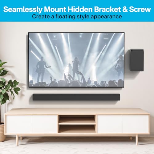 Soporte de pared soluciona espacio para Vizio S3821-CO con tornillo 5