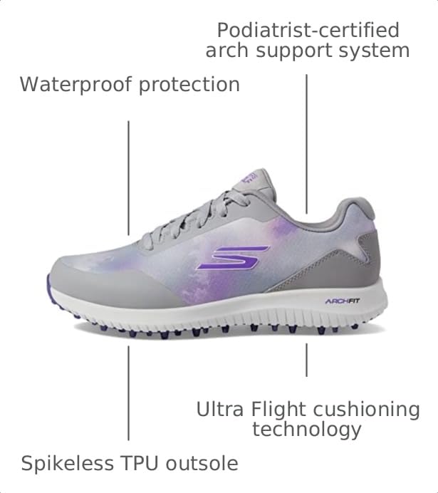 Image of Skechers Golf Women's Go Max Arch Fit Spikeless Golf Shoe Sneaker