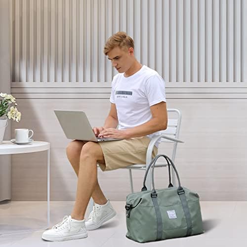 VMIKIV Sports Gym Bag Womens Travel Bag Mens Weekend Duffle Bag for Overnight Hospital Bag,Cabin Bag Hand Luggage Waterproof Carry on Bag for Easyjet Undearseat Tote Bags for Vacation,Shopping,Sport