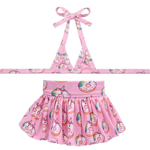 Image of CuteBone Dog Bikini Dress, Stylish Swimsuit Costume for Small Dogs, Comfortable & Adjustable Puppy Bathing Suit, Soft Outfit Pet Apparel for Beach, Pool and Summer Fun DB46M