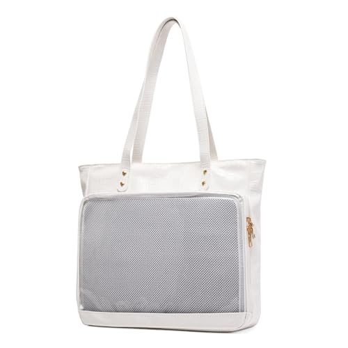 Sac à bandoulière spacieux blanc pour fille afin de tout ranger