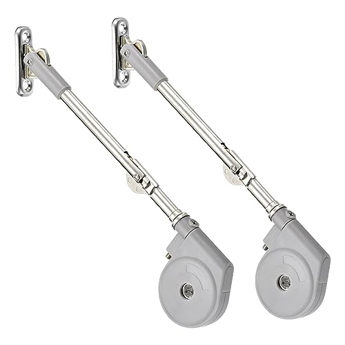 uxcell Lid Support Hinge 2 Pcs Slow Close Hinge Lid Stay 105 Degree Open Upward Opening for Box Window Cabinet Door Furniture Flap Door