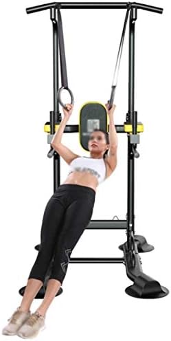 DXIN Power Tower Home Gym Pull Up Dip Station Adjustable Power Tower Widened Armrest for A Varied Home Workout Load 300KG Multifunctional Weight Station (Color : C, Size : 12077.9165cm)