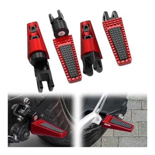 Repose-pieds réglables moto pour soulager les genoux sur RS660 Extrema - 2