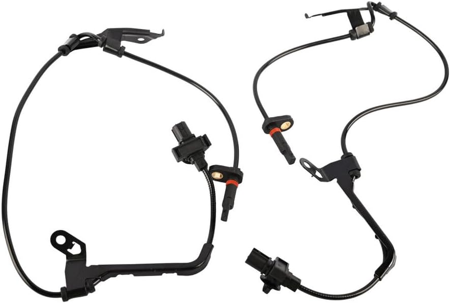 Set of 2 ABS Wheel Speed Sensors Fit for 09-15 Honda Pilot 07-13 Acura MDX Front Wheels (Left+Right), Repalces OEM 57450-STX-A01 57455-STX-A01, 10123-F
