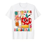 Groovy H Is For Headstart Head Start Teacher Back To School T-Shirt