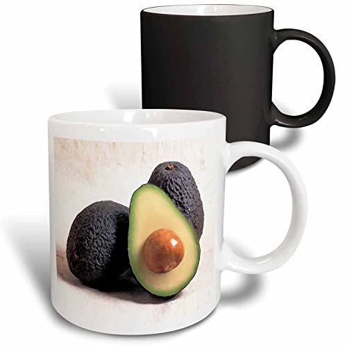 3dRose Avocado 11oz Magic Transforming Mug