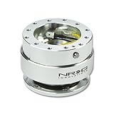 NRG Innovations, SRK-100S, 6 Hole Steering Wheel Silver Chrome Quick Release Hub Adapter Gen 1.0 SRK-100S