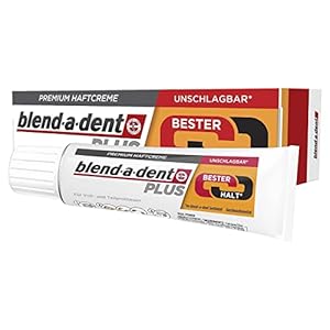 Blend-a-dent Plus beste grip premium zelfklevende crème 4 x 40 g