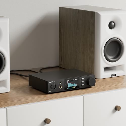 Image of TOPPING DX5 II Hi-Res DAC & Headphone Amp Combo - Dual ES9039Q2M, X-Hybrid Amp, 10-Band PEQ, LDAC Bluetooth 5.1, 4.4mm Balanced & 6.35mm Headphone Output, Preamp Mode, 12V Trigger (White)