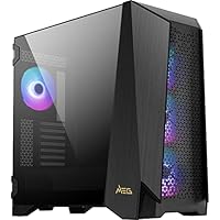 MSI MEG Prospect 700R Mid-Tower ATX Gehäuse (2X USB 3.0, 1x Type-C Anschluss, 4X 140mm A-RGB Fan im Lieferumfang, schwarz, RGB)