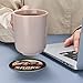 6 Pcs Snake Mountain Drink Coasters with Holder Leather Desk Coaster Round Ceramic Table Coasters Set Cup Mat for Home Decor Tabletop Protection Suitable for Kinds of Cups