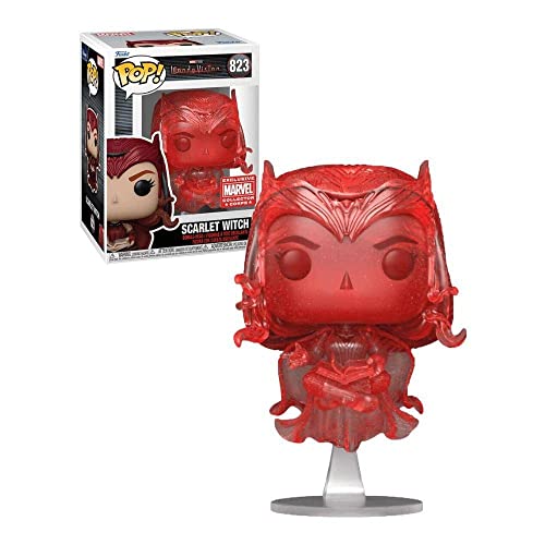 Funko Pop! Marvel Collector Corps Exclusivo Escarlata Bruja #823 Con Estuche Acrílico Gratis