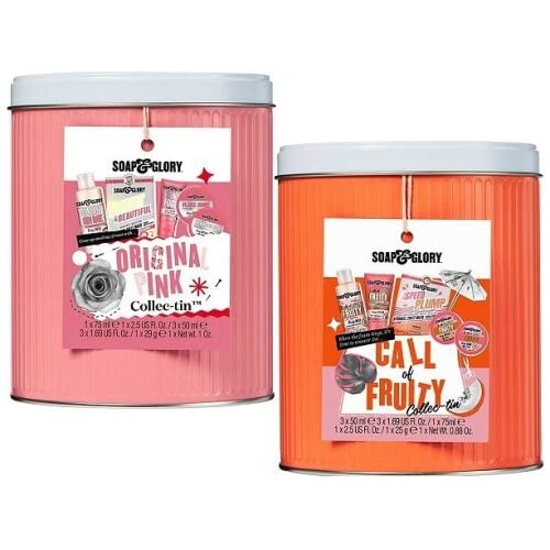 Soap & GloryTin Collection Body Spray Set (Pack of 2)