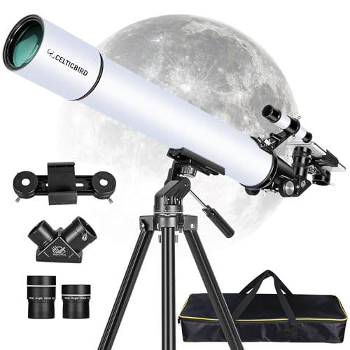 Telescopio Refractor 80mm Apertura 900mm con Kit de Accesorios miniatura 2