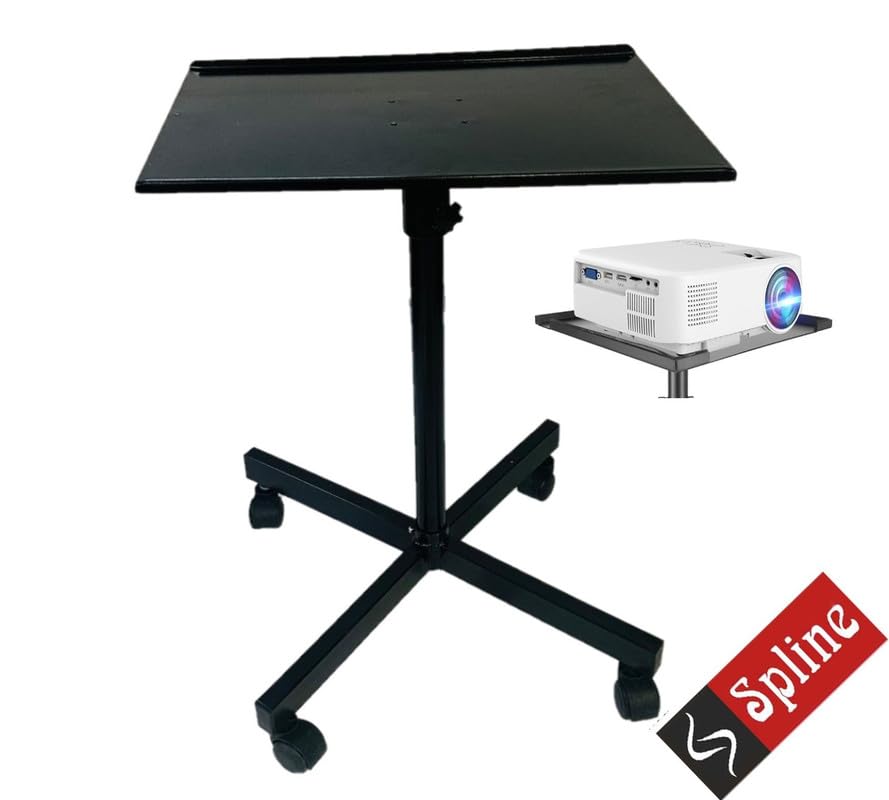 Spline Multi-Purpose Projector Stand Laptop Tripod Stand Height 180 Degree Angles Adjustable with Heavy Duty Laptop Floor Stand for Indoor Outdoor Office, Home, Stage, Studio, DJ Racks#12 Spline Multi-Purpose Projector Stand Laptop Tripod Stand Height 180 Degree Angles Adjustable with Heavy Duty Laptop Floor Stand for Indoor Outdoor Office, Home, Stage, Studio, DJ Racks#12
