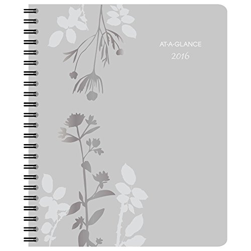 AT-A-GLANCE Weekly / Monthly Appointment Book / Planner 2016, Botanique, 8-1/2 x 11 Inches (759-905)