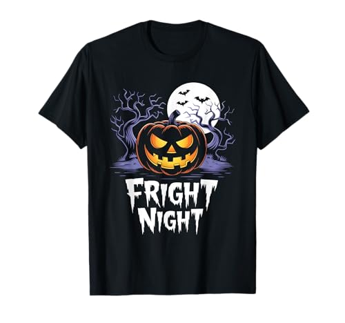 Calabaza de Halloween Jack O Lantern Noche de miedo Camiseta