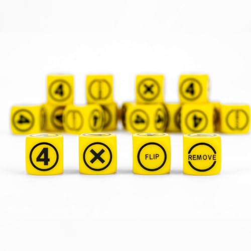 Dados de juego Fanroll Connect y 4 ruedas de estrategia interactiva 6