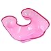 FOMIYES Perm Medicine Sink Neck Tray for Sink Pad Salon Neck Basin Thai Massage Stick Hair Wash Neck Hair Perm Tray Rings Hair Dyeing Neck Cushion Bed Evaporator Pink Plastic